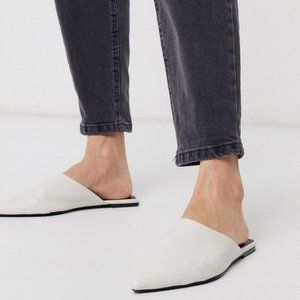 Who What Wear White Mules - Size 6.5 - New